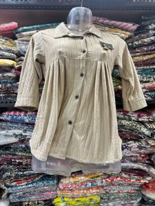 Stylish Beige Tunic Top