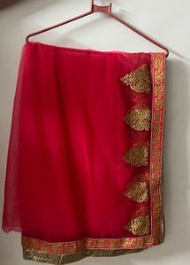 Stunning Rani pink dupatta