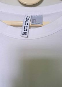 H&amp;M Fitted Cotton Long Sleeve Top