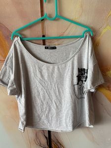 Cute Cat Pocket T-Shirt