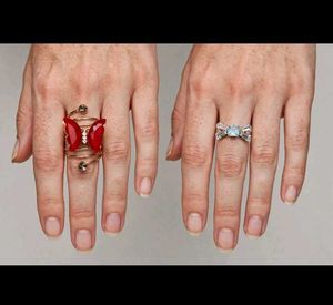 Charming Butterfly &amp; Gemstone Rings