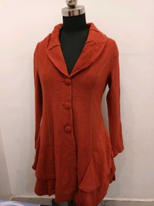 New Shiny Partywear Long Blazer