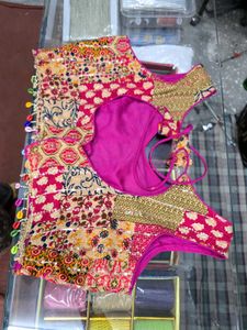 Vibrant Patchwork Lehenga Choli