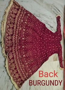 💜Dark Burgundy Anarkali Kurti