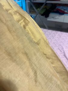 Orange and light golden long Dupattas