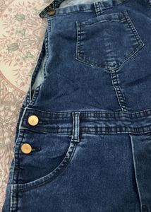 Blue denim dungri