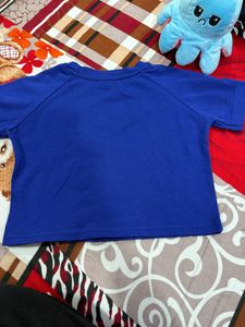 Royal Blue Basic T-Shirt