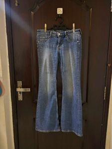 Classic Blue Flare Jeans size 8 H&M
