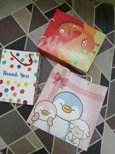 assorted gift bags