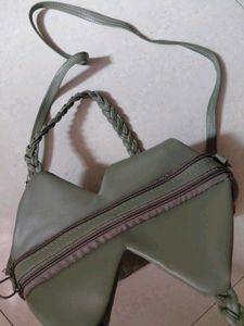 Unique Face Design Shoulder Bag