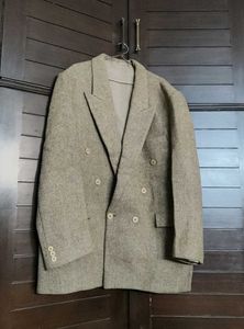 Men Wool Blend Blazer
