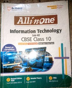 All in One Information Technology CBSE Class 10