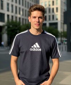 Adidas Black T-Shirt