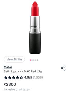 Original Mac Satin Lipstick