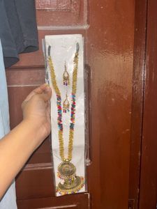 Bohemian Style Necklace and Earrings Set
