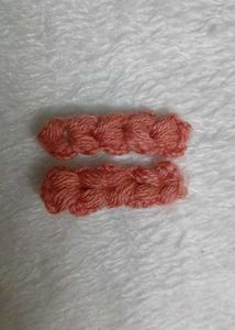 Handmade Knitted Hair Clips - Cute!