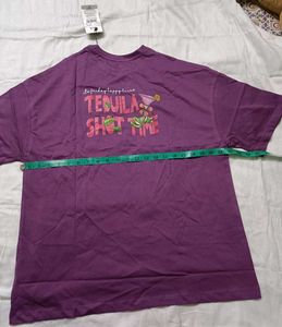 Fun Purple Graphic T shirt