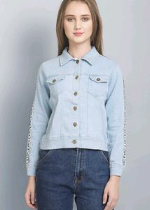 Amazon New Denim Jacket[FREE FLOWER CLAW CLIP]