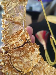 Exquisite matt Gold Plated chocker set