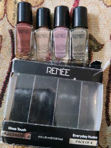 Renee Gloss Touch Nude Nail Polish Set