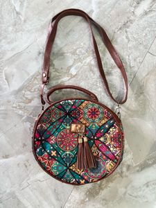 Boho Round Sling Bag ❤️