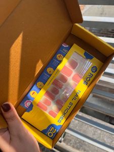 ROS Nail Stickies - Coral Ombre