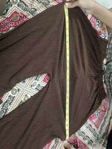 Brown Wide-Legged Pants