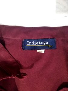 Indietoga Maroon Top