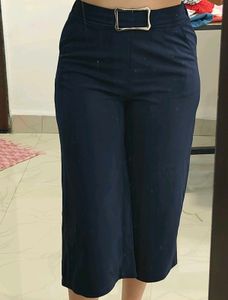 Navy Blue Culotte Pants good for kids as well