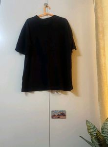 Graphic Print Black T-Shirt