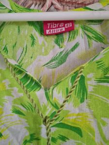 Vibrant Floral Print Kurta