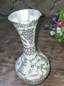 Vintage Silver Vase
