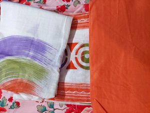 Designer Kurta Set with Dupatta(unstitched)