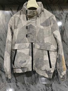 Stylish Geometric Print Jacket