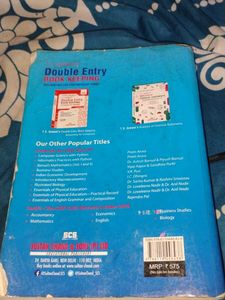 T.S. Grewal Double Entry Book Keeping Vol 1