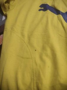 Yellow Puma Sweatshirt