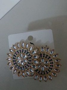 Statement Kundan Earrings