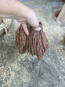 Brown Suede Fringe Boots