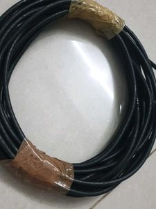 Durable Black Cable Coil