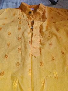 Yellow Kurta Shirt