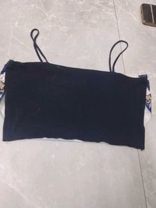 Scarf Print Halter Top