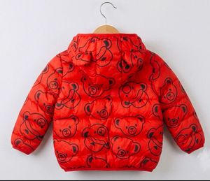 Cute Bear Puffer Jacket for Kids