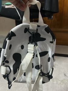 Cow Print Mini Backpack