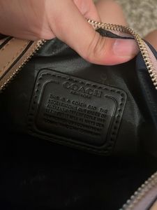 Coach baby pink  Mini Barrel Bag