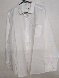 Classic White Men's Shirt
