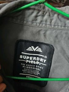Superdry Grey Utility Shirt(39/40)