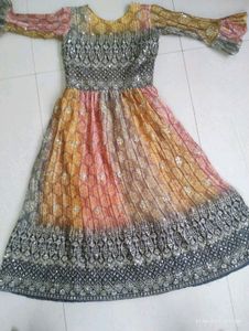 Sale!! Sale!! Embroidered Indian Dress with Dupatt
