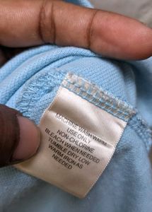 Light Blue Polo T-Shirt
