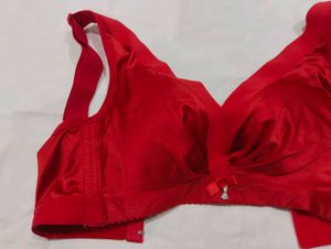 Elegant Red Bra