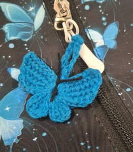 Elegant KARF Butterfly Print Backpack!